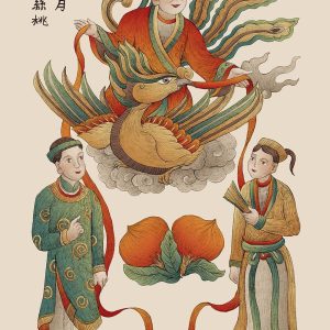 中国风格图案插画